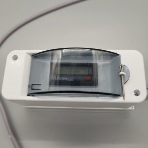 Coin counter / pulse counter electronic, non-resettable