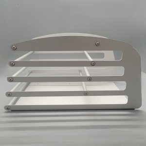 Mat tray sideways aluminum anodized