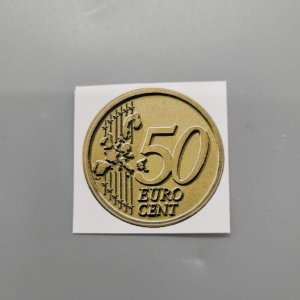 Sticker round Ø 35 mm "50 cents