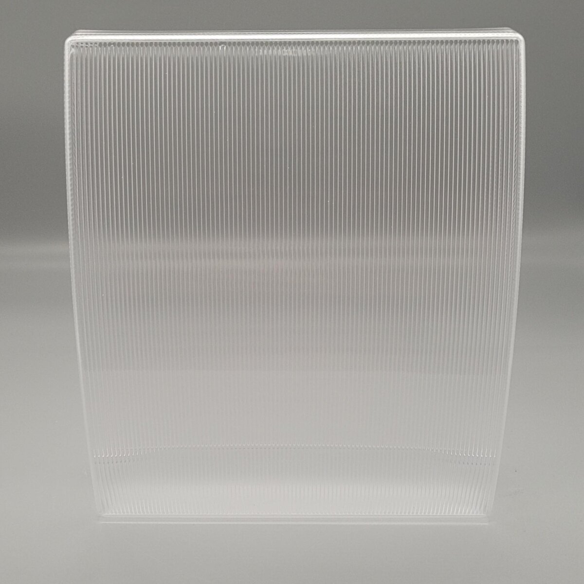 Lampenschale PVC natur - weiß, geriffelt, Material UV