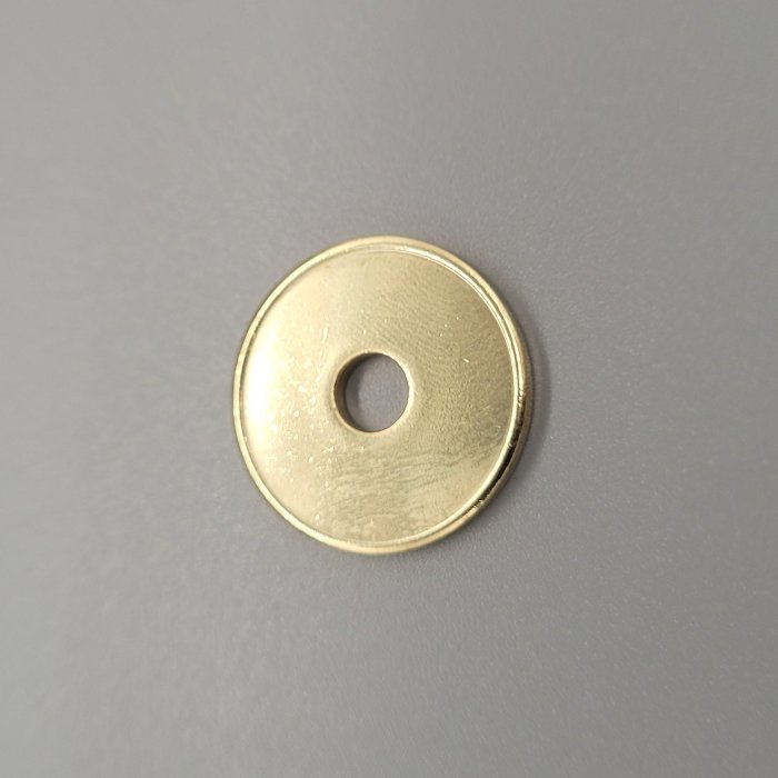 EWA - token gold 25,7 x 1,5 x 6 mm for combination 2 Euro + token